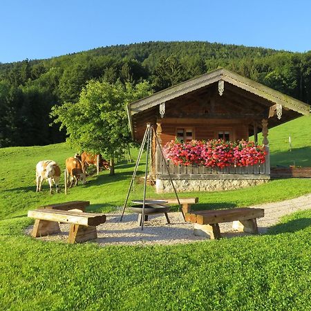 基姆湖畔贝尔瑙Schleipfnerhof Urlaub Auf Dem Bauernhof别墅 外观 照片